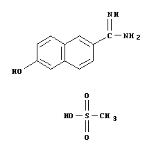 6-Amidino-2-naphthol methanesulfonate(82957-06-0)